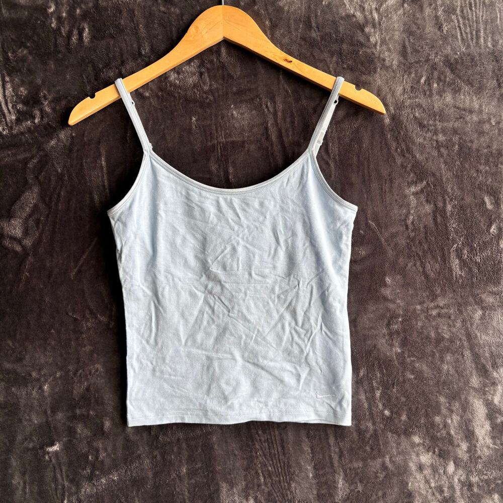 Vintage 2000s Nike Tank T op Light Blue Size Medium BRAND NEW